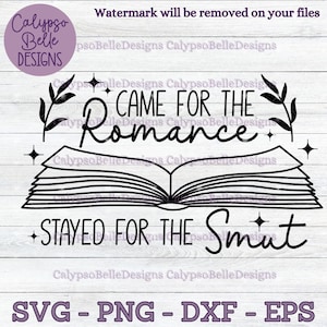Romance Smut book svg / Favorite Tropes svg / Enemies to lovers svg / Book tok svg / Smut reader svg / Book lover SVG, PNG, EPS