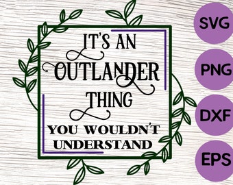 Outlander Logo 5" Wide Embroidered Iron On Patch 