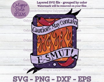 Smut Kindle SVG/romantiek Smut boek SVG/kan Smut SVG bevatten/boek tok SVG/E-Smut reader/E-Reader, Kindle, donkere romantiek SVG PNG, EPS
