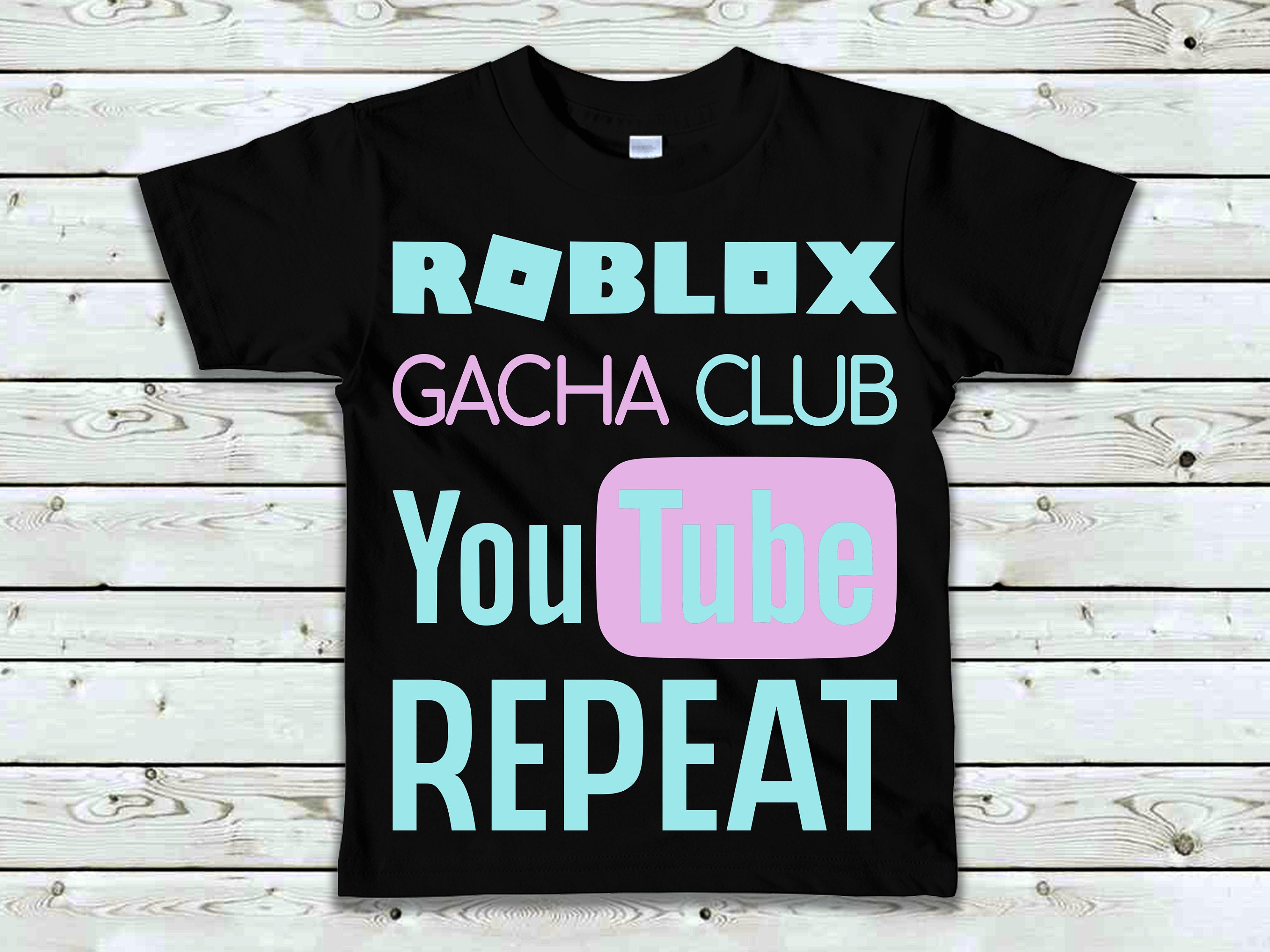 Roblox Gacha Life  Repeat / Gamer Girl Video Game Kid 