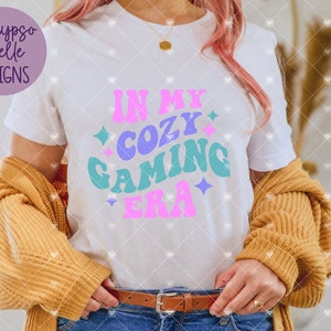 In My Cozy Gaming Era svg / Era svg / Cozy Gamer svg / Cozy Gaming svg / Gamer Girl svg / Retro Gamer Png / Trendy svg / Pocket SVG PNG image 4