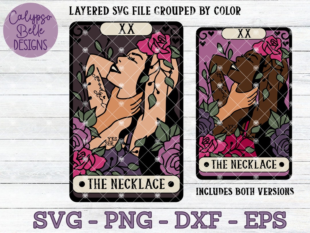 Yes Sir Svg / the Necklace Tarot Card Svg / STFUATTDLAGG Svg / Etsy