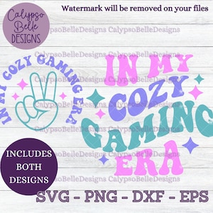 In mijn gezellige Gaming Era svg / Era svg / Gezellige Gamer svg / Gezellige Gaming svg / Gamer Girl svg / Retro Gamer Png / Trendy svg / Pocket SVG PNG