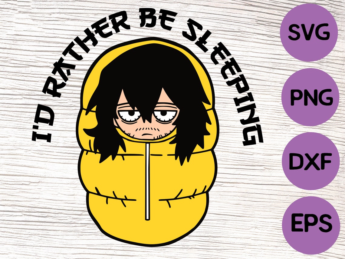 Eraserhead Svg / Aizawa Sleeping Bag Svg / My Hero Academia Etsy