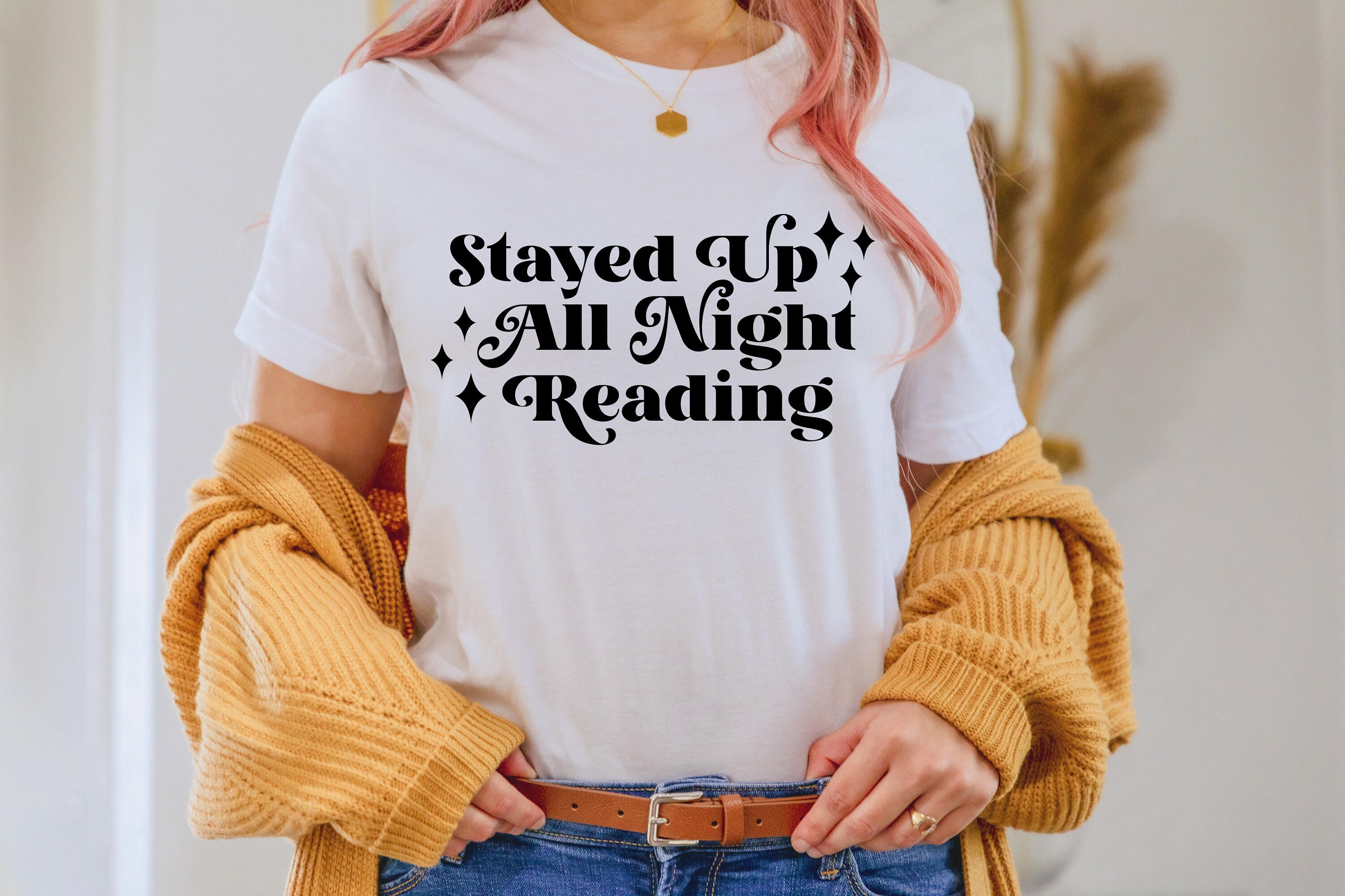 Stayed up All Night Reading Svg, Late Night Reader Svg, Book Club Svg ...