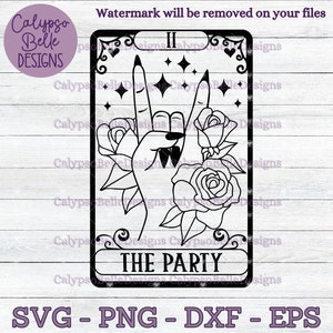 Die Party Tarot Karte svg / Bachelorette svg / Bride Squad svg / Bride Crew svg / Bridal Party / Bride Tribe / Bride Shirt SVG PNG