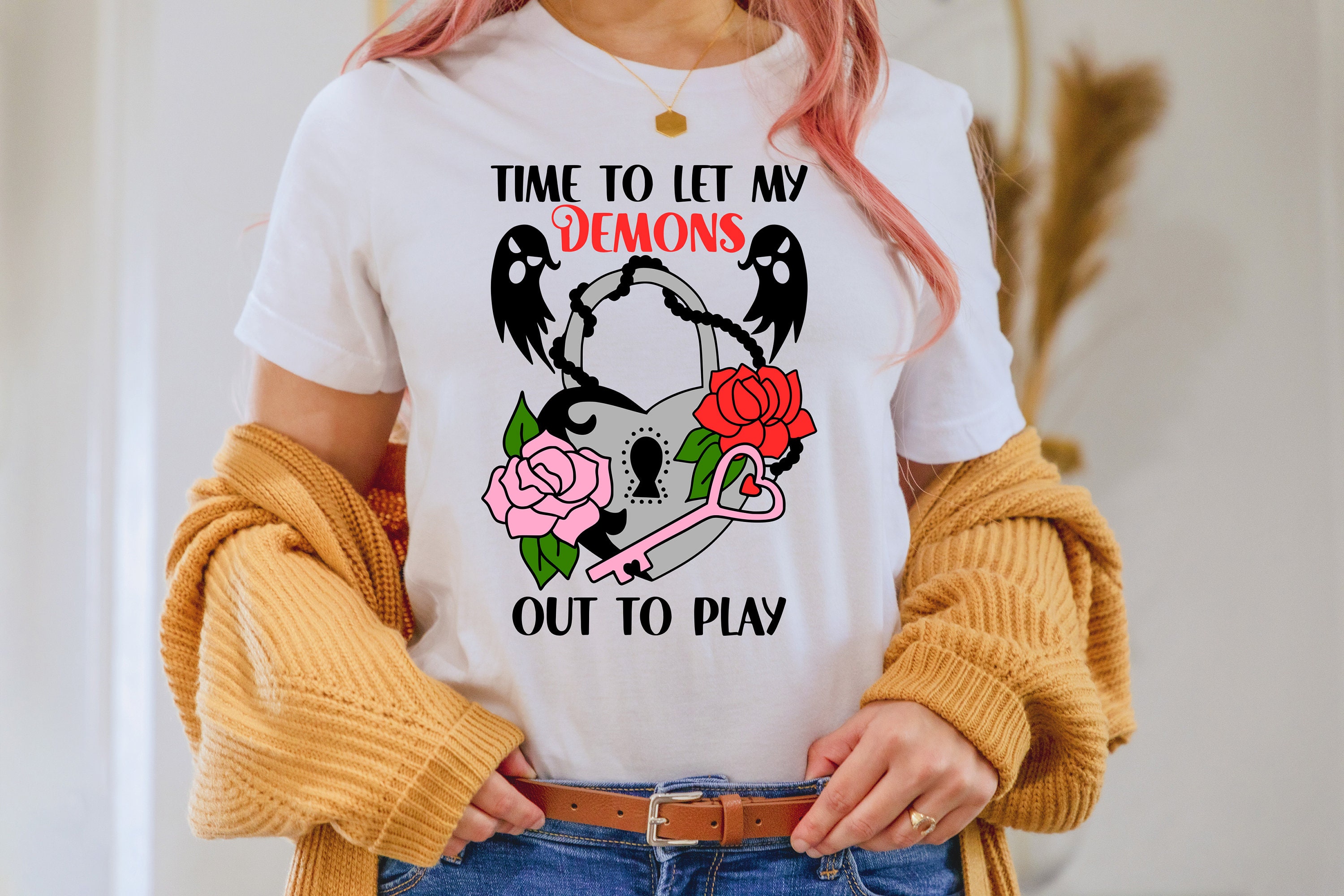 Time to Let My Demons Out to Play Svg / It’s a Vibe Svg / Goth Svg ...