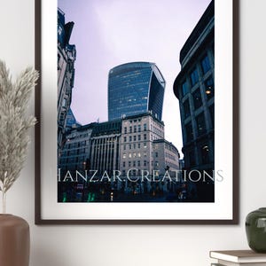 London Architecture Print – Walkie Talkie Building Urban Photography – Digital Wall Art Download A4 A3 A2