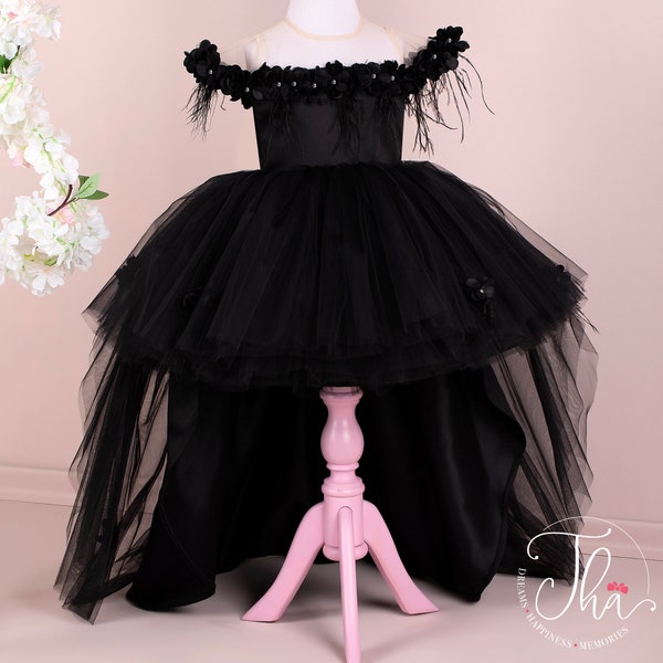 Little Black Swan Couture Gown main image 0