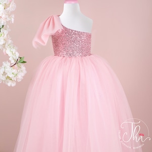 Baby Girl Dress Special Occasion, Couture Wedding Gown, Princess Prom Dress, Toddler Dress for Special Occasion, Prom Dress Dairy, Handmade