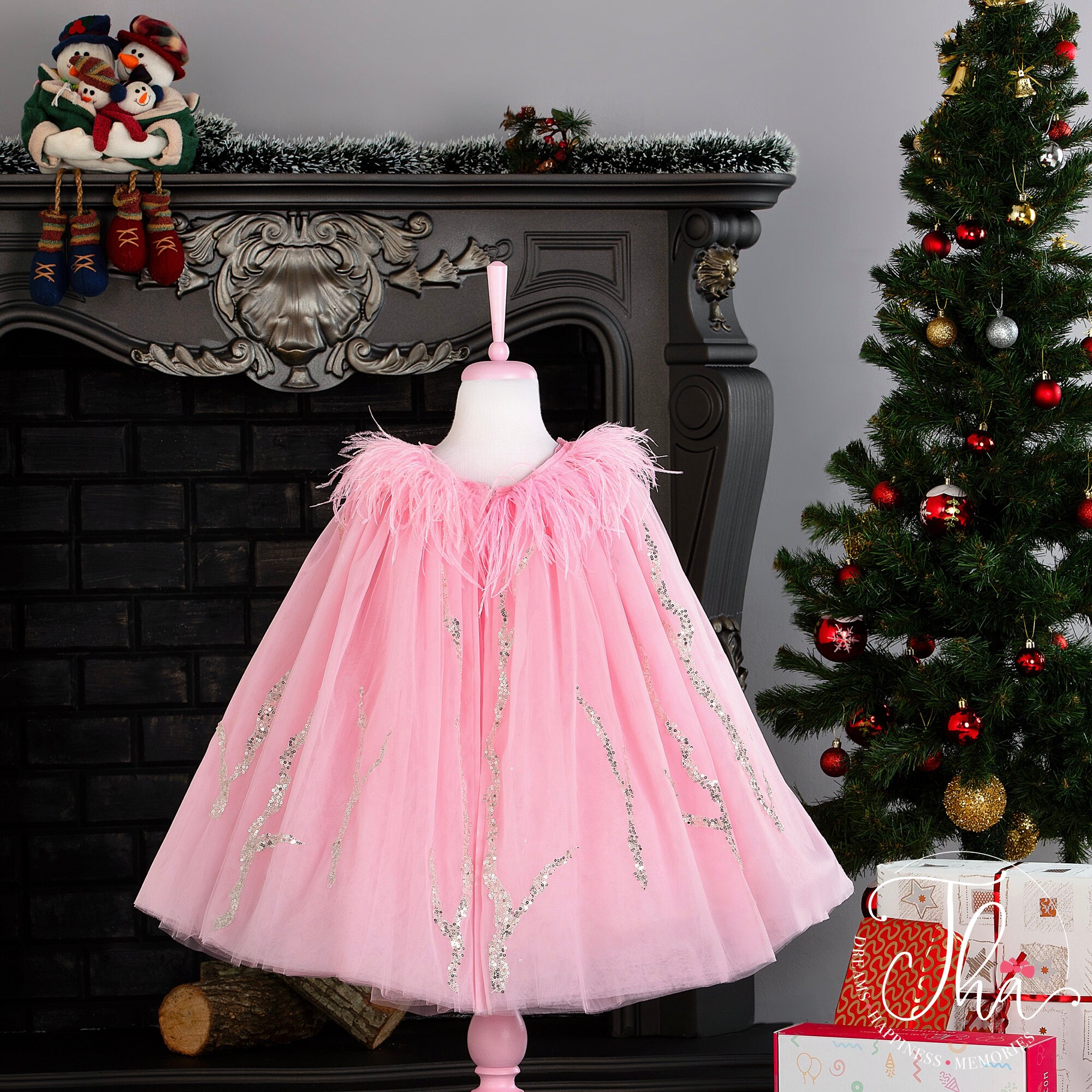 Kids Pink Christmas Dress Christmas Photoshoot Dress Christmas Day Outfit Toddler Christmas Dress Baby Xmas Outfit Christmas Outfit Etsy Canada