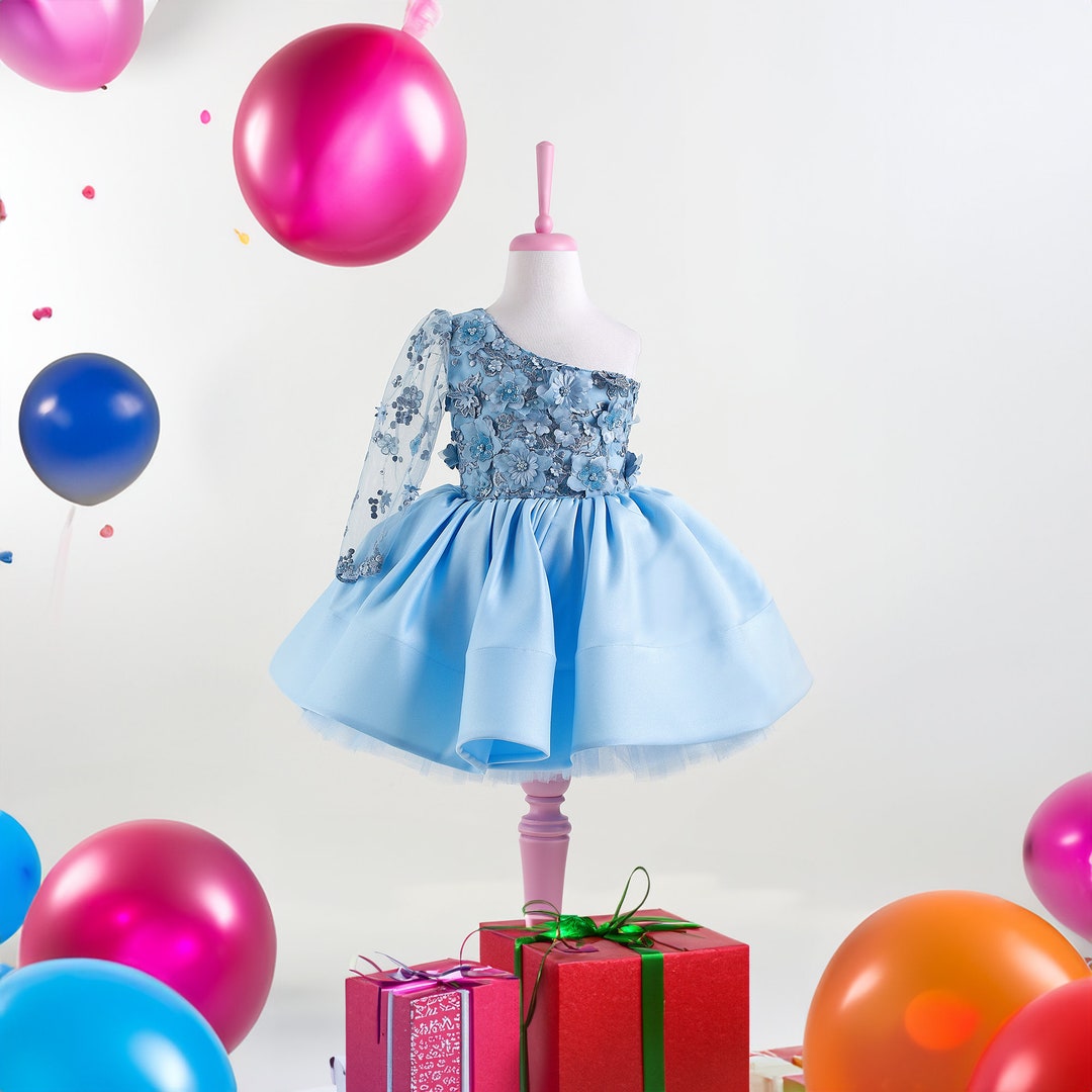 kennedy blue bridesmaid dress Sutton One Shoulder color_Block Black Plunge Polka Dot TAILLE:36