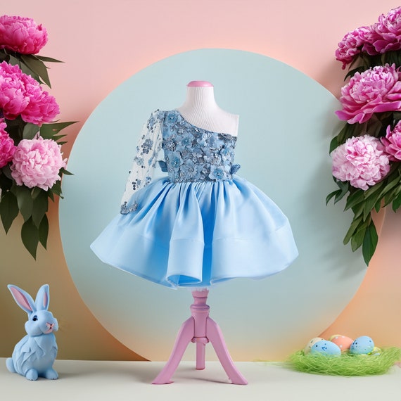 Blue easter dress deals