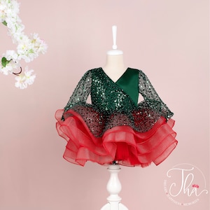 Baby Girl Dress Special Occasion, Tutu Dress for Girls, First Birthday Dress, Toddler Dress for Special Occasion, Prom Dress Fairy, Handmade