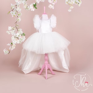 Baby Girl Dress Special Occasion, Couture Wedding Gown, Prom Dress Fairy, Princess Bride, Baptism Gown, Handmade Luxury Dress