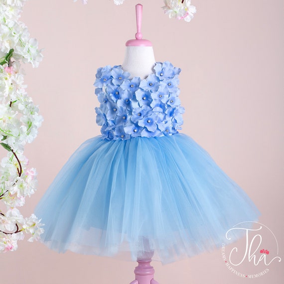 Simple Tulle Flower Girl Dresses With Handmade Flowers Simple Tulle Flower Girl Dresses With Handmade Flowers