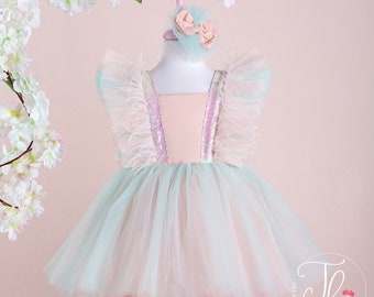 Handmade Tulle Fairy Dress: Baby Girl Special Occasion