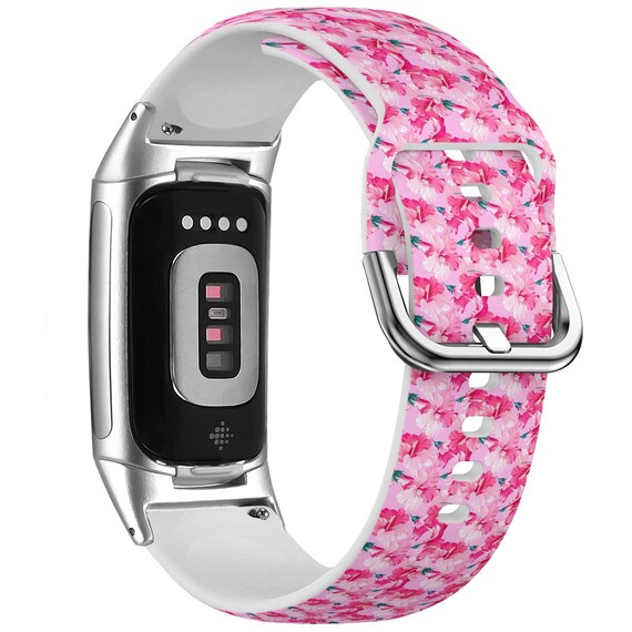 Fitbit Versa doppio cinturino sportivo (bianco rosa