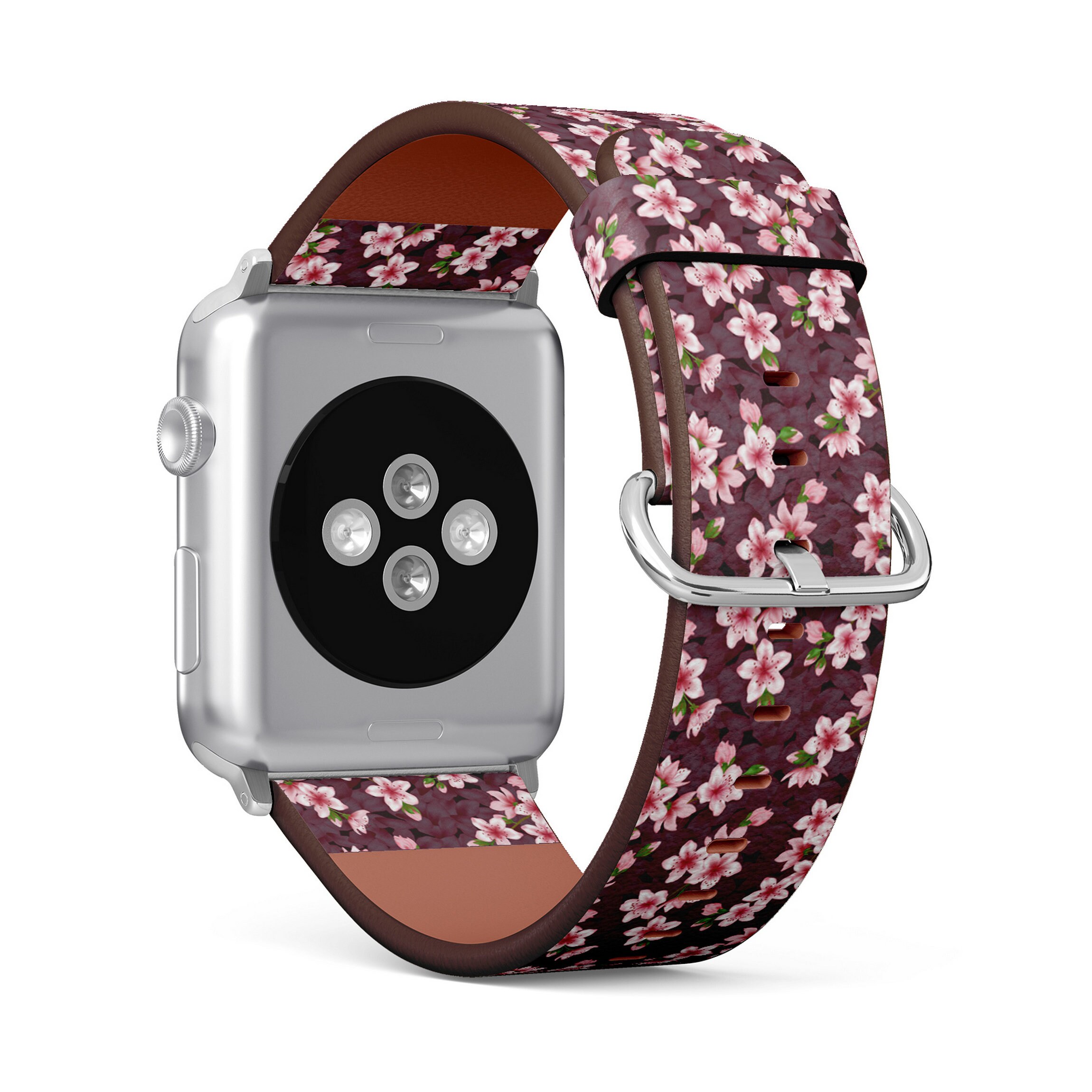 Japanese Cherry Blossom Print Apple Watch Band 38mm 40mm 41mm