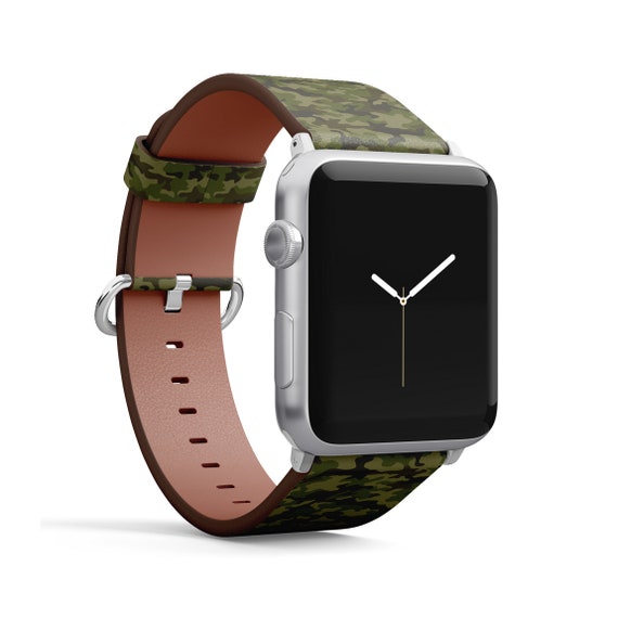 Military Camouflage Print Apple Watch Band 38mm 40mm 41mm