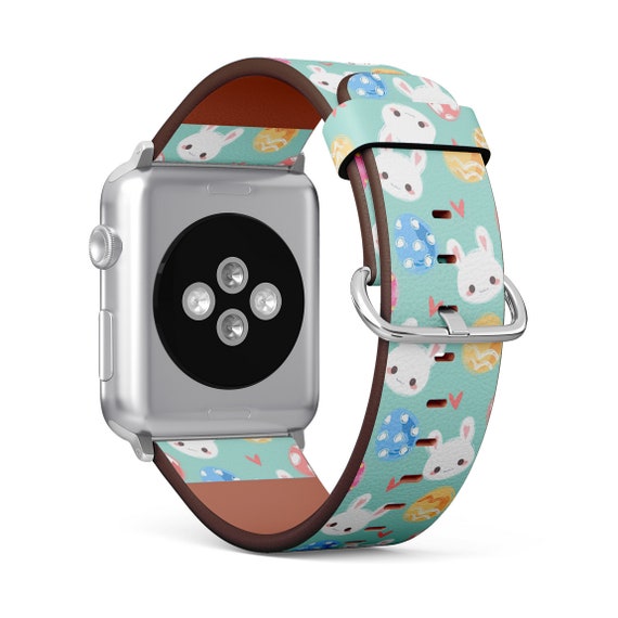 Easter themed Apple Watch band Easter Eggs Holiday Print, Apple Watch Band (38mm / 40mm  main image 2