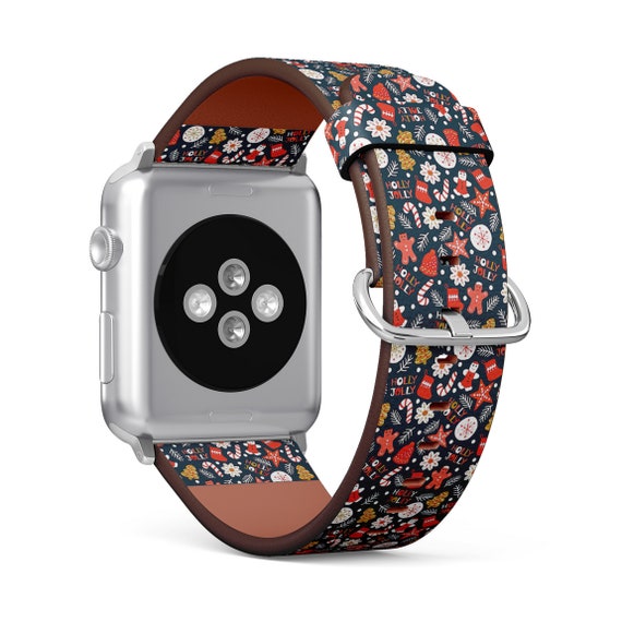 Holiday Christmas Cookies Print, Apple Watch Band 38mm 41mm