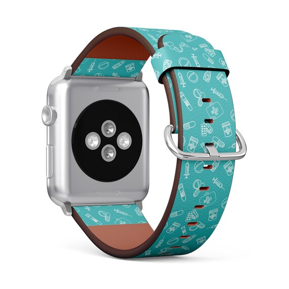 International Nurse Day Card Print Apple Watch Band 38mm 40mm 41mm 42mm 49mm Vegan Faux leather Watch Bracelet. Etsy Canada