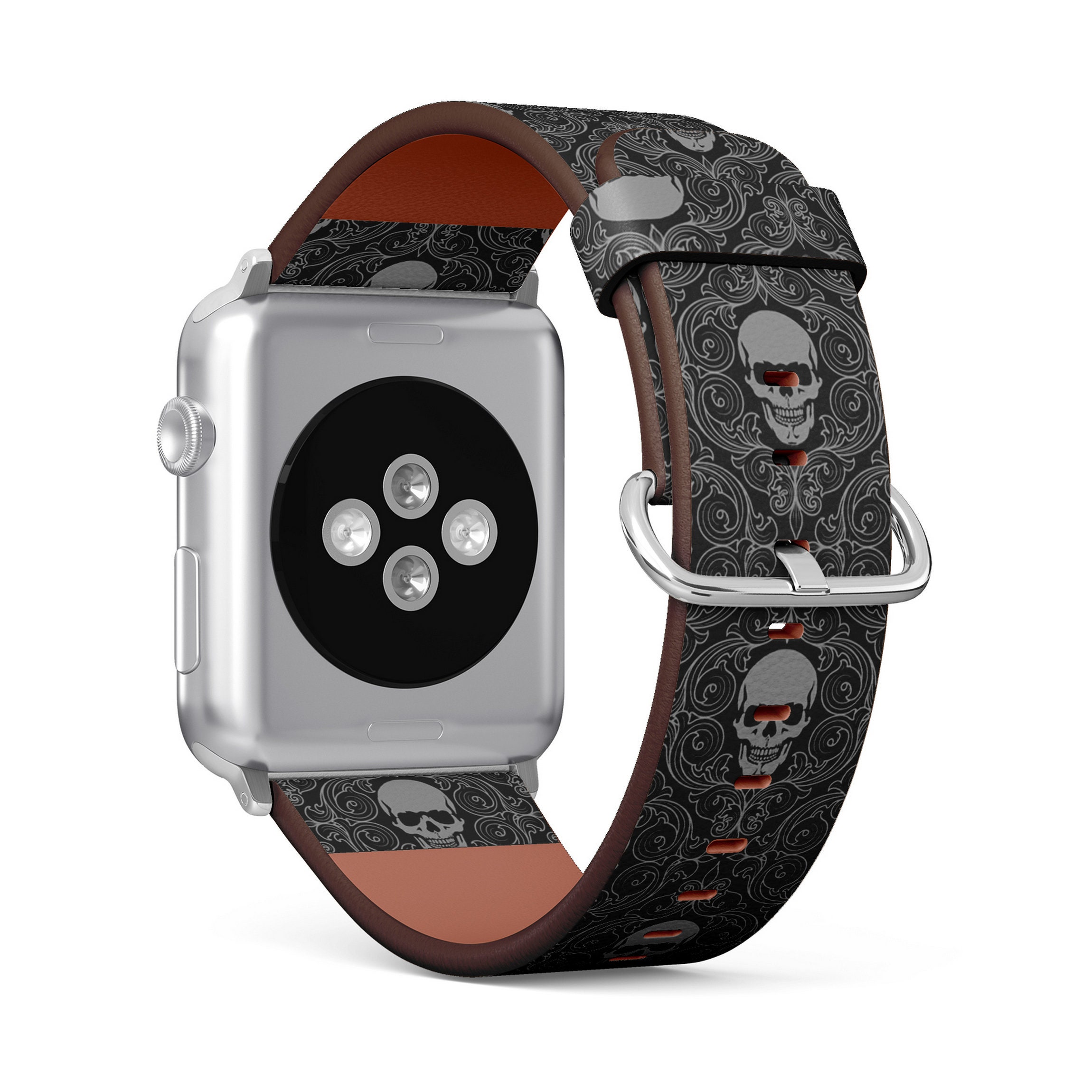 Skull apple store watch band