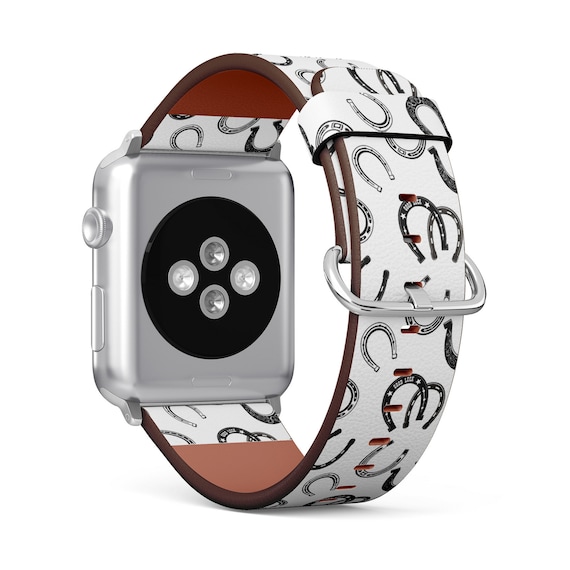 Horse Shoe Icon Print Apple Watch Band 38mm / 40mm / 41mm / -  Norway