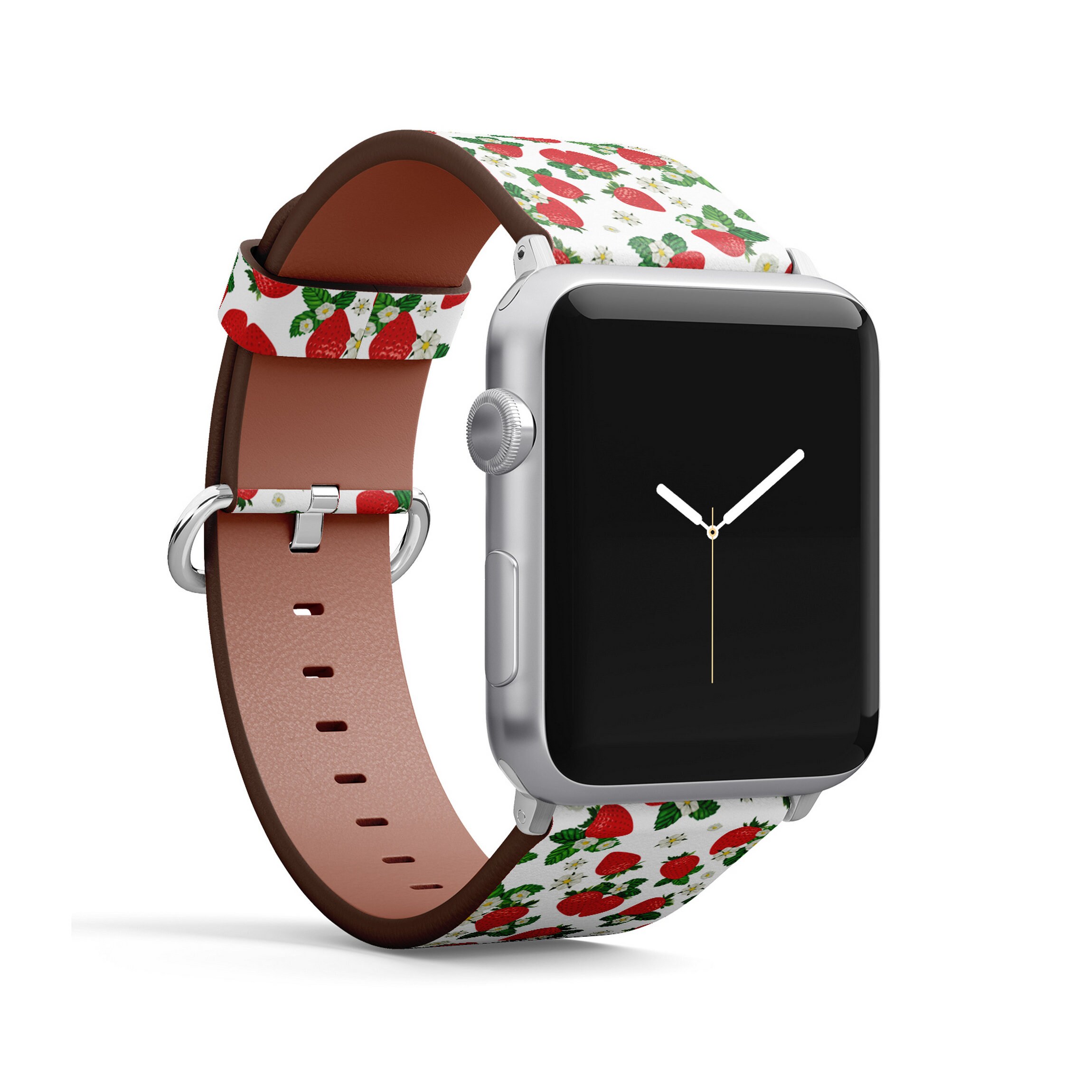 Strawberry Print, Apple Watch Band 38mm 40mm 41mm 42mm