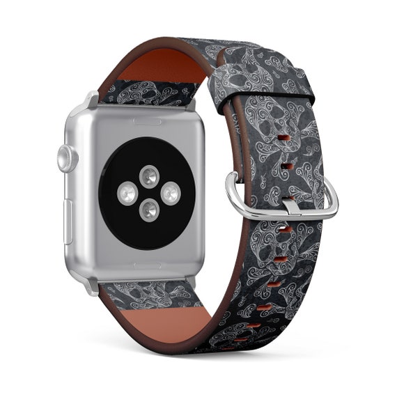 Faux leather watch band sale