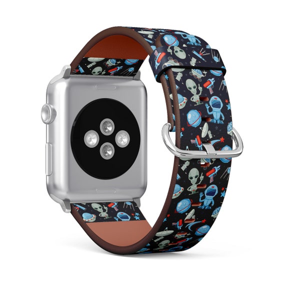 Correa para reloj Apple Watch con estampado de astronauta espacial
