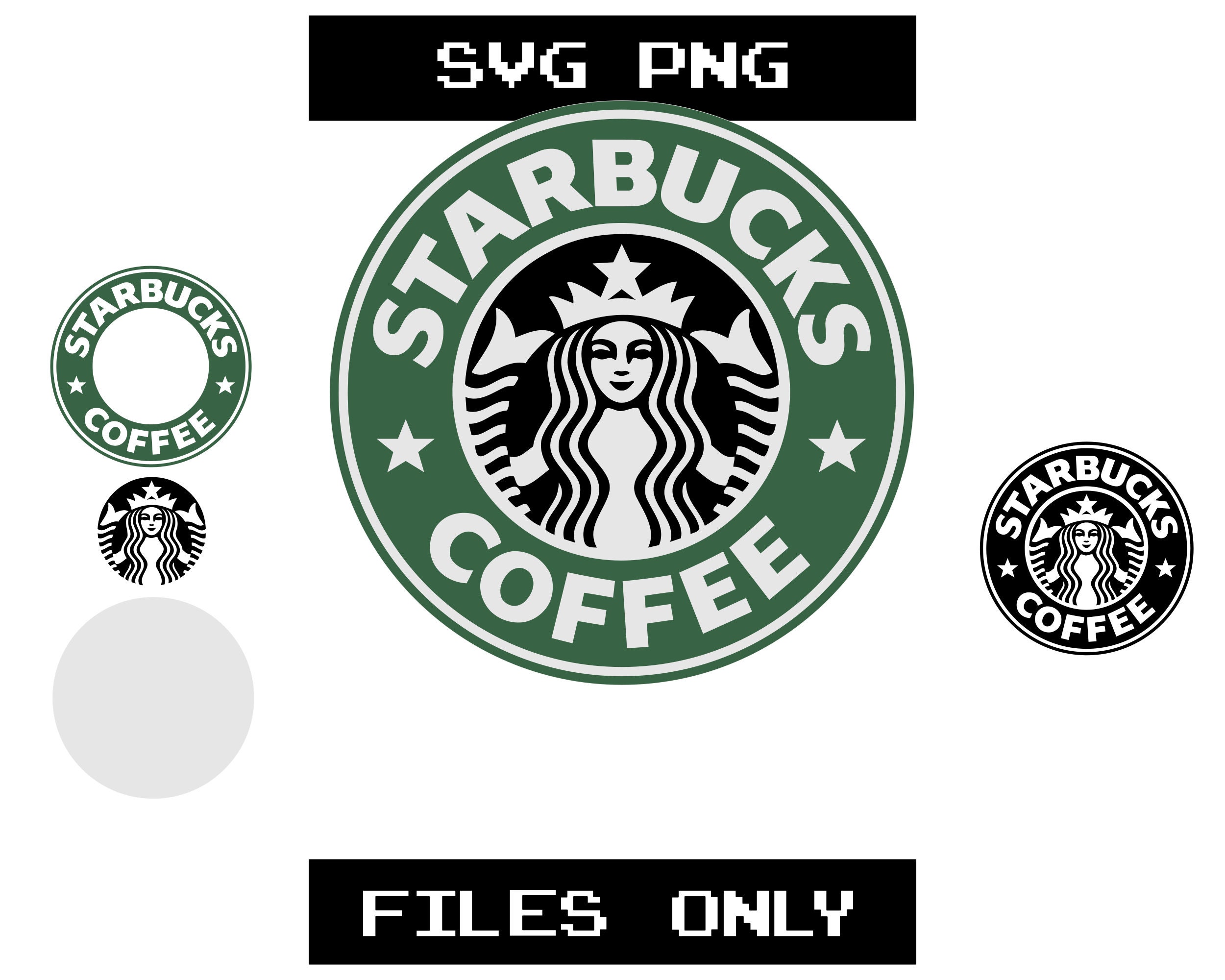 Drawing Illustration Starbucks Logo Template Svg Starbucks Svg Plain