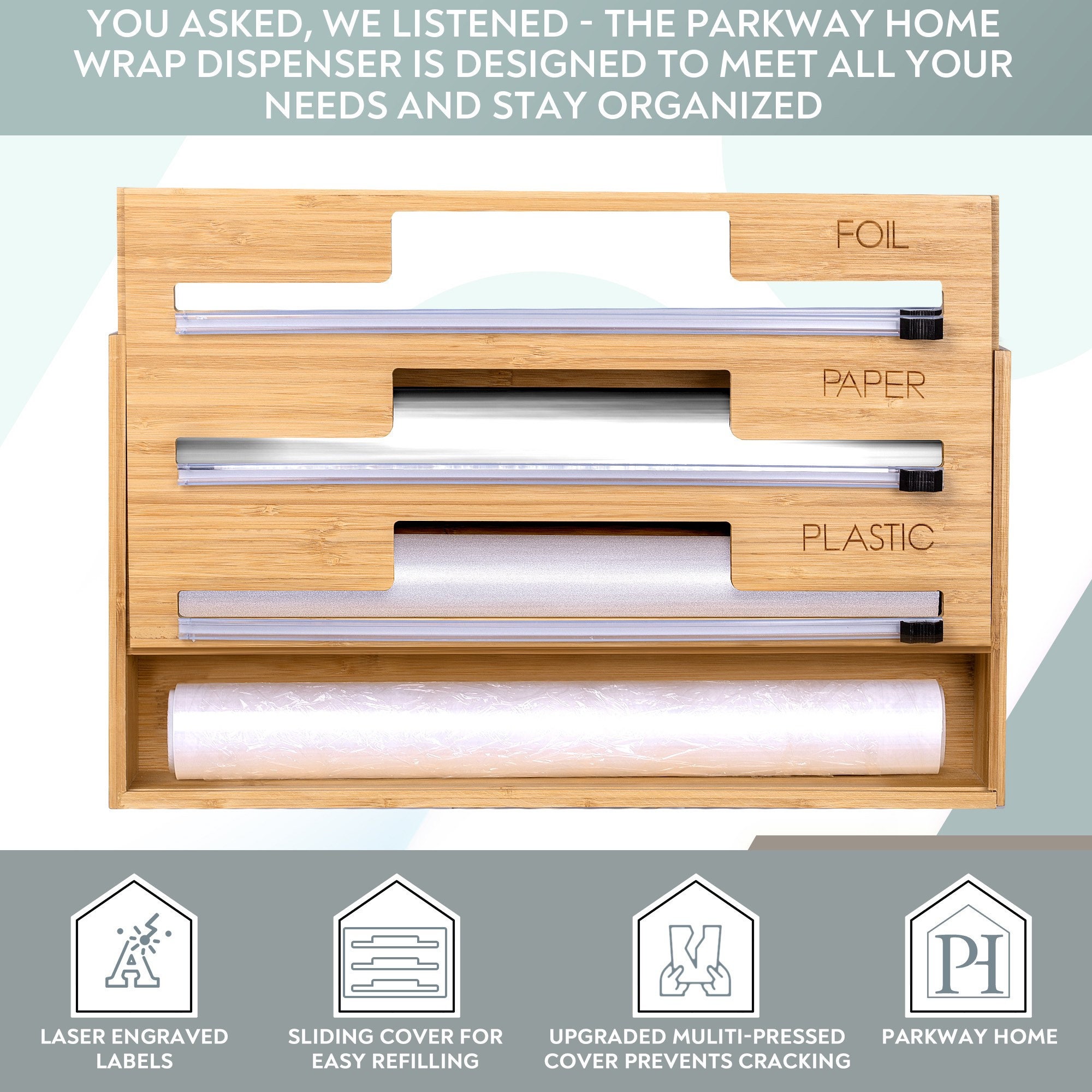 Foil Dispenser for Drawer & Why I Love It! - Clipper City House