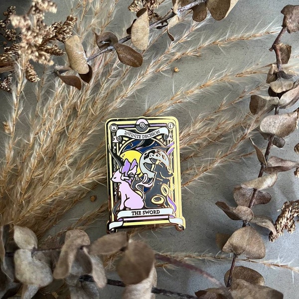 Tarot the sword suite minor tarot - Espeon / Umbreon