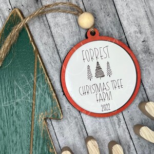 Christmas Tree Farm Ornament SVG