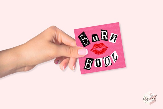 Design  Mean Girls Stickers Burn Book Glen Coco Its October 3rd