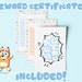 Blue.y Scavenger Hunt Game Bundle for Kids, Birthday Party Favor, Bluey ...