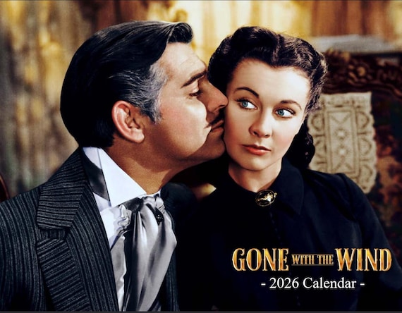 コレクション 2018 Gone With the Wind Wall Calendar Gone With the Wind 2026 Calendar (wall Size, Spiral Bound, Made in
