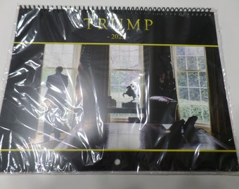 President Donald Trump 2023 Calendar (Wall Size) - Made in the USA! Spiral Bound, Factory Sealed