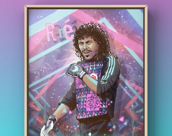 Rene Higuita Colombia art