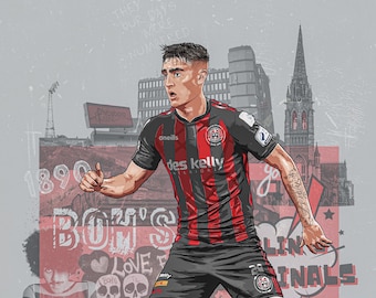 Dawson Devoy - Bohs - voetbalprint - bohemians fc - Dublin