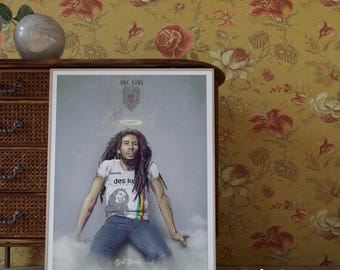 Bob Marley Bohemians fc-kunstafdruk