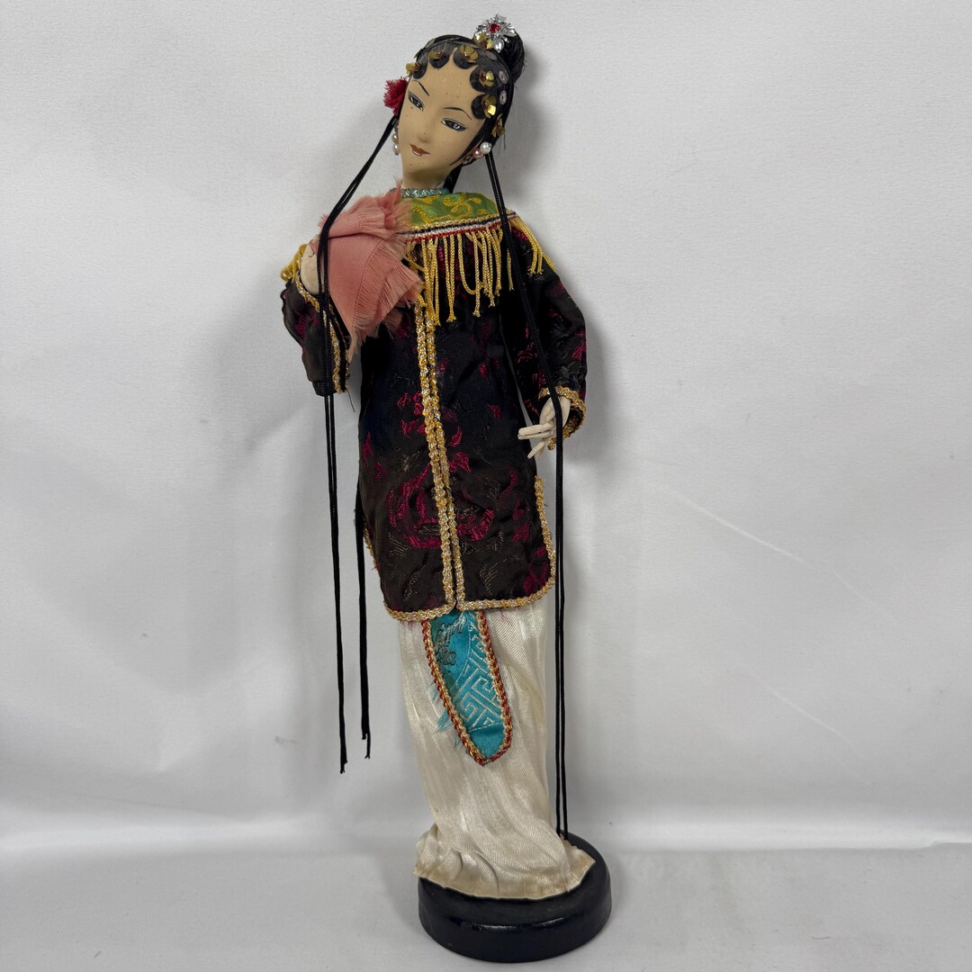 Vintage Asian Themed Doll Chinese Opera Doll 15" - Etsy