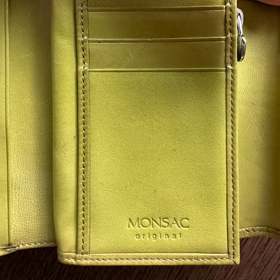 Vintage Monsac Bag and Wallet ,Top Handle Purse,L… - image 9