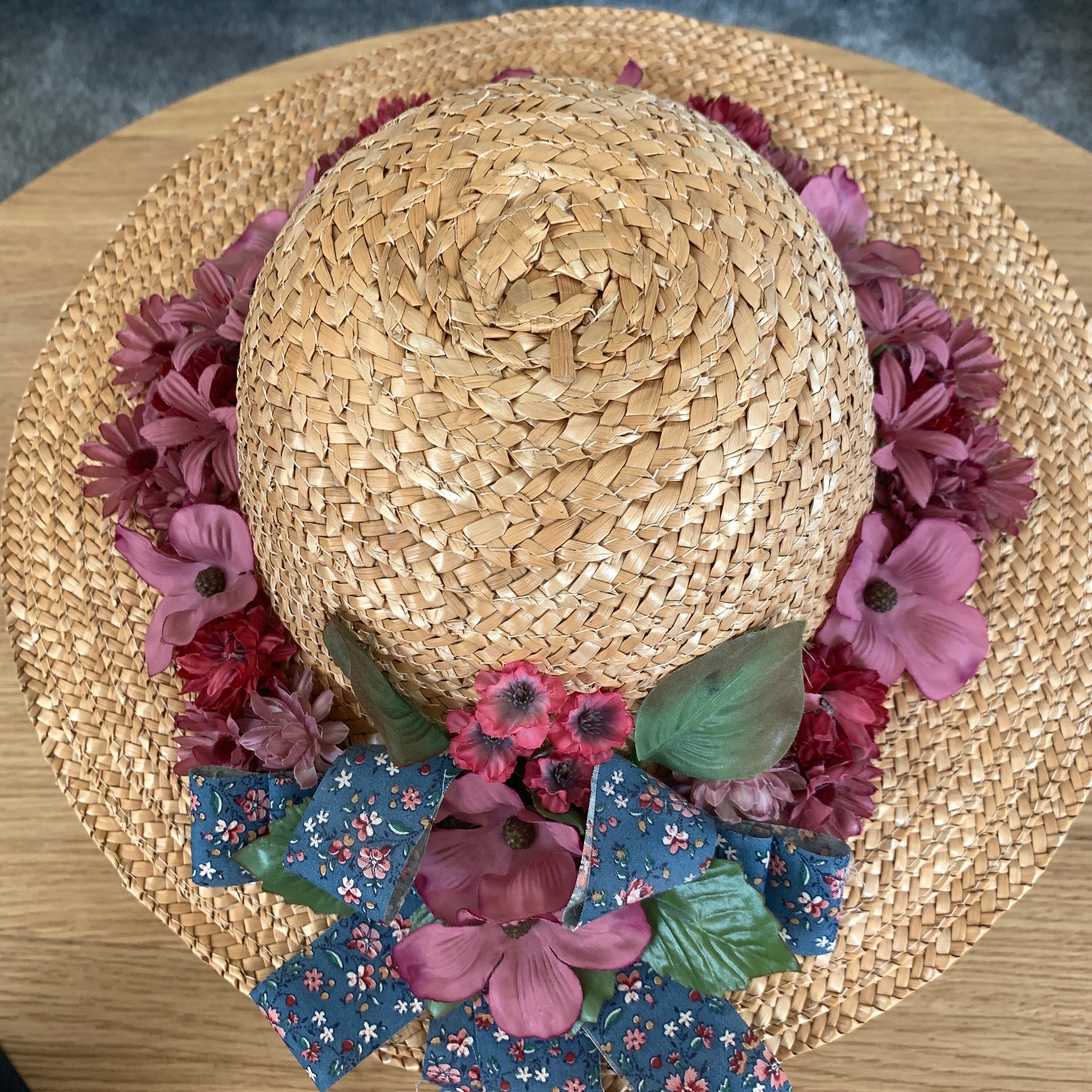 Lola\'s Creations Spring Summer Straw Hat with Flowers Flower Arrangement Lola Hats Sale Oh Lola Hat Flower  main image 2