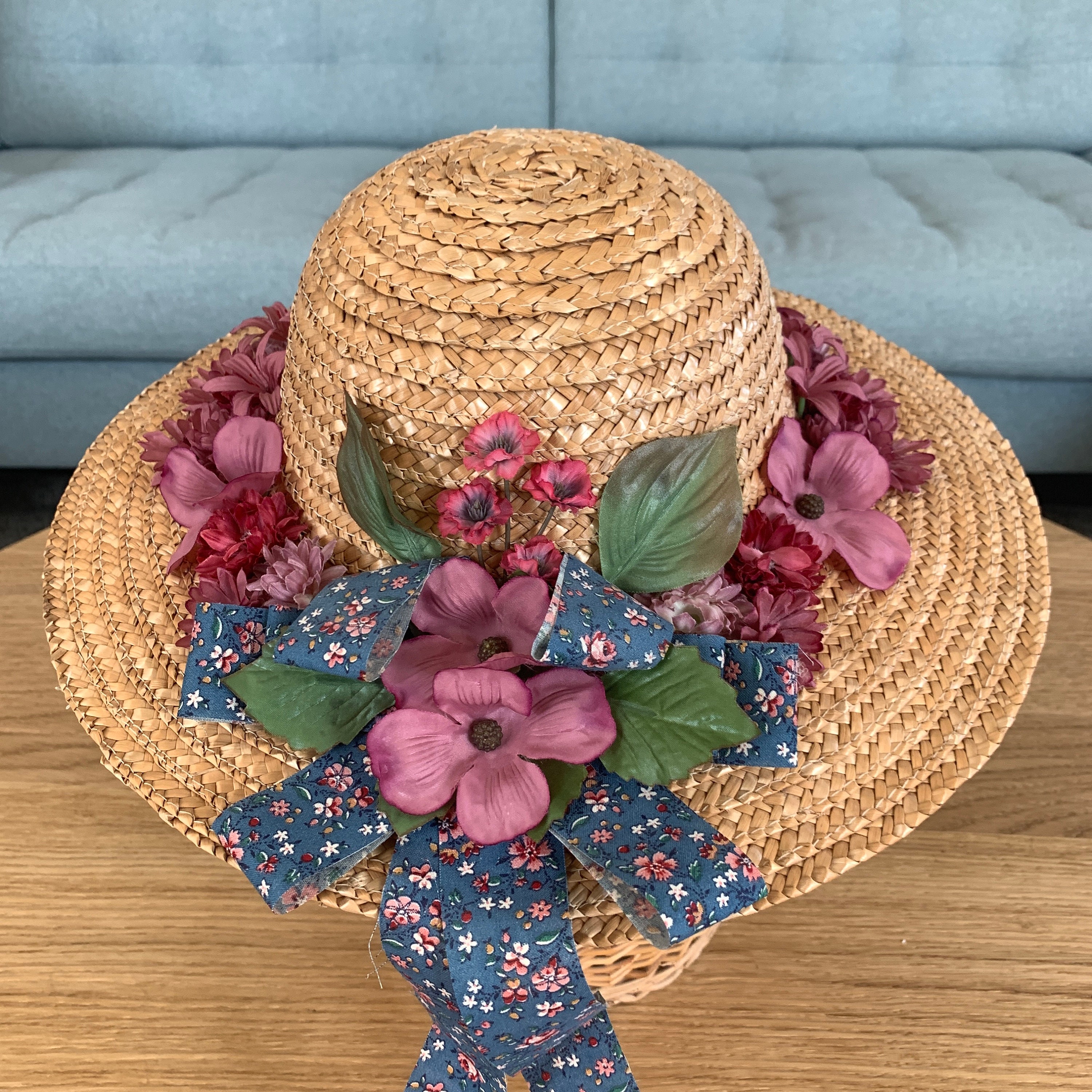 Sweet Lolita Lace Flower Ribbon Sunshade Straw Hat Japanese Women Girls Pastoral Sweet Lolita Lace Flower Ribbon Sunshade Straw Hat Japanese Women Girls Pastoral