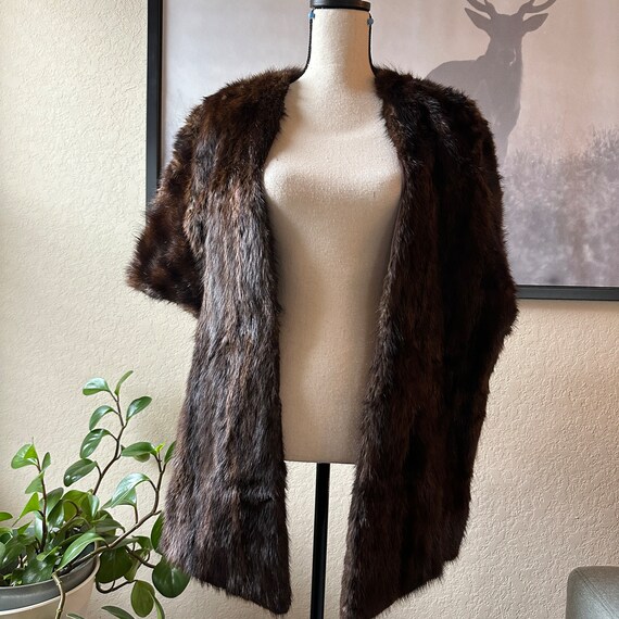 Vintage FUR Stoles I R  FOX New York Wrap Capelet - image 4