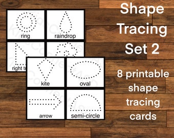 Tracing Shape Set 2