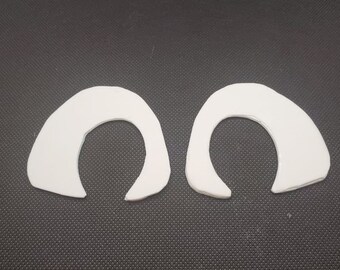 Flat Toony Eye blanks